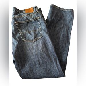 Lucky Brand Men’s 36x32 221 Original Straight Jeans Medium Blue Mid Rise USA